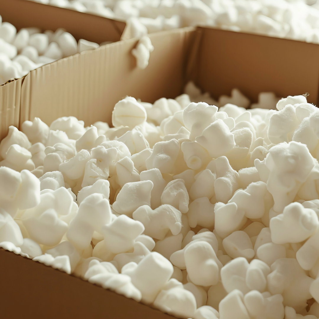 Polystyrene packaging